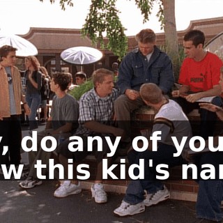Hey, do any of you know this kid's name?