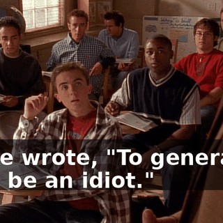 Blake wrote, "To generalize is to be an idiot."