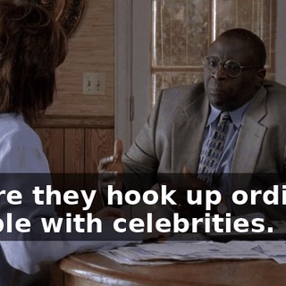 where they hook up ordinary people with celebrities.