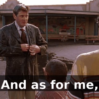 And as for me,