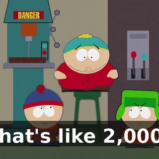 that's like $2,000.