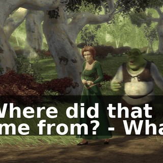 - Where did that come from? - What?