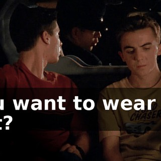 You want to wear my hat?