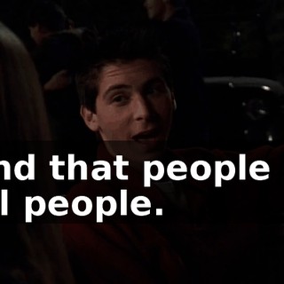 I find that people are still people.