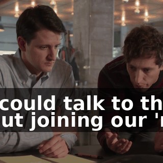 we could talk to them about joining our 'net.
