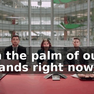 in the palm of our hands right now,