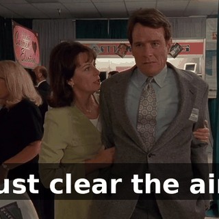 Just clear the air.