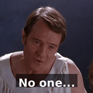 ♪ No one... ♪