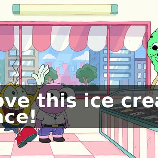 I love this ice cream place!