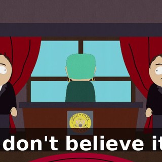 I don't believe it.