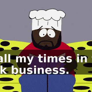 of all my times in the rock business.