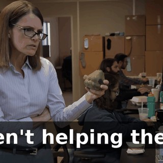 aren't helping them.