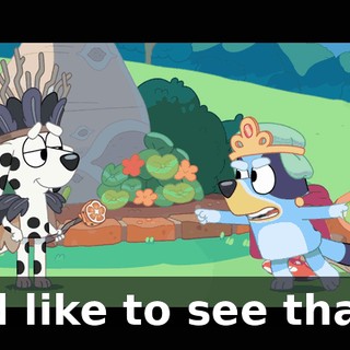 I'd like to see that!