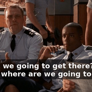 - How we going to get there? - And where are we going to stay?