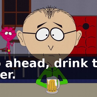 Go ahead, drink the beer.