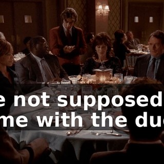are not supposed to come with the duck,