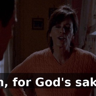 Oh, for God's sake!
