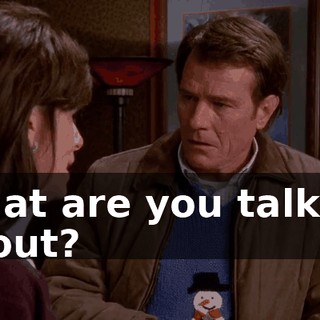 What are you talking about?