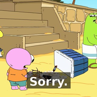 Sorry.