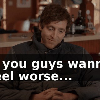 If you guys wanna feel worse...