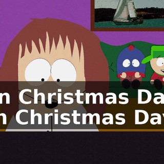 ♪ On Christmas Day, on Christmas Day ♪