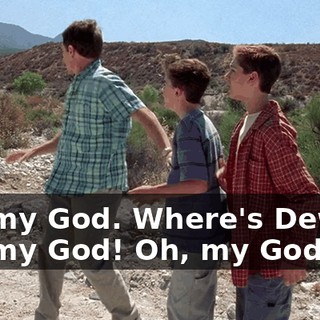 Oh, my God. Where's Dewey? Oh, my God! Oh, my God!