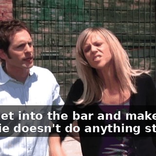 Just get into the bar and make sure Charlie doesn't do anything stupid.