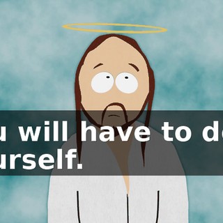 you will have to do it yourself.