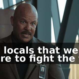 the locals that were there to fight the fire