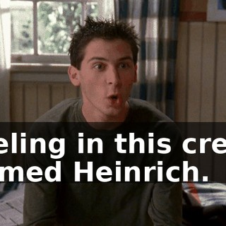 reeling in this creep named Heinrich.