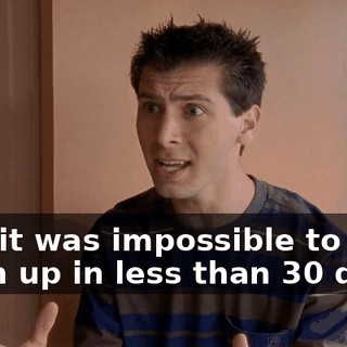 that it was impossible to clean up in less than 30 days?