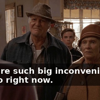 If we're such big inconvenience, we go right now.