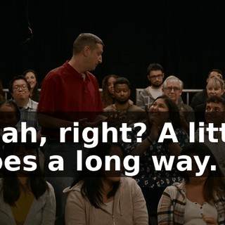 Yeah, right? A little goes a long way.