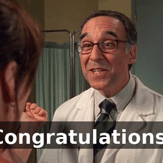 Congratulations.