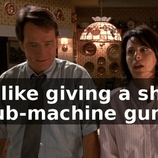 It's like giving a shark a sub-machine gun.