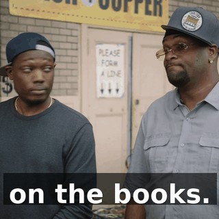 on the books.