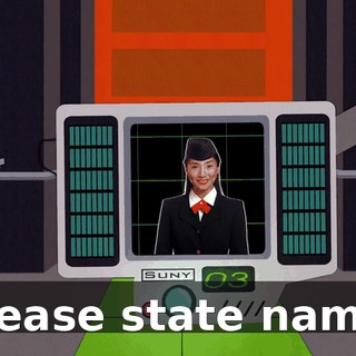 Please state name: