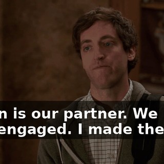 Gavin is our partner. We need him engaged. I made the call.