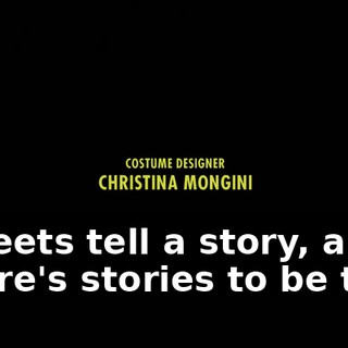 ♪ Streets tell a story, and there's stories to be told ♪
