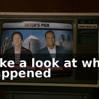 Take a look at what happened