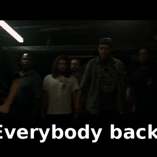 Everybody back.