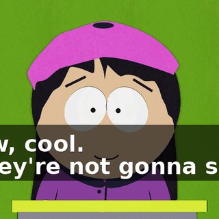 Wow, cool. - They're not gonna show