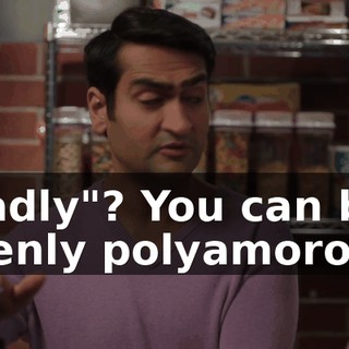 "Sadly"? You can be openly polyamorous.