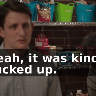 Yeah, it was kinda fucked up.