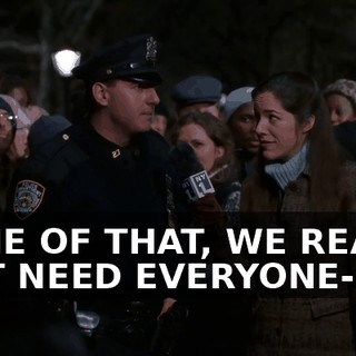 NONE OF THAT, WE REALLY JUST NEED EVERYONE--