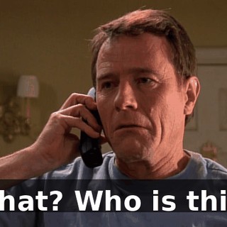 What? Who is this?
