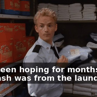 I've been hoping for months that my rash was from the laundry.