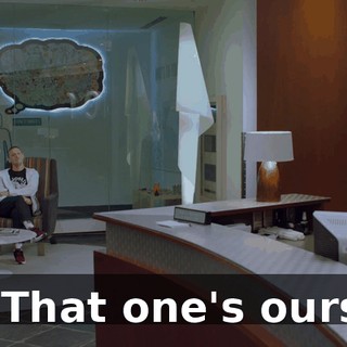 - That one's ours.