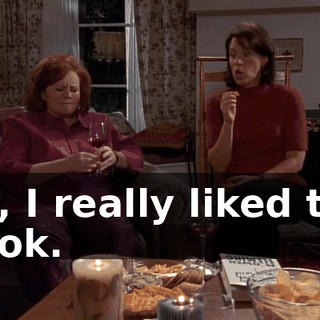 So, I really liked the book.