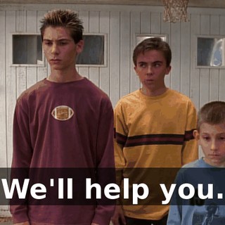 We'll help you.